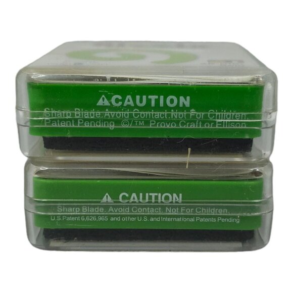 Sizzix Originals Small Green Die Lot 38-0161 Swirl 38-0145 Photo Corner Crafting - Picture 8 of 10